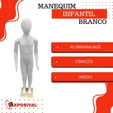 Manequim Infantil/juvenil De 4 A 6 Anos+base Branca Top Foto mini  2