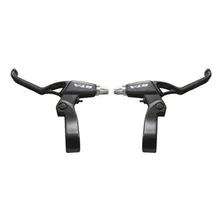 Manete Alumínio Para Bike V-brake E Freio A Disco Mecânico Foto  mini 1