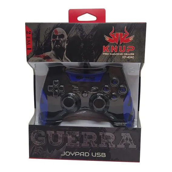 Manete Ps3 Usb Kp-4040 Knup Guerra Foto 1