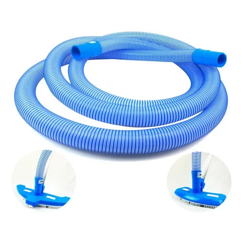 Mangueira 5m Com Ponteiras Para Aspiração Piscina Netuno Foto 1