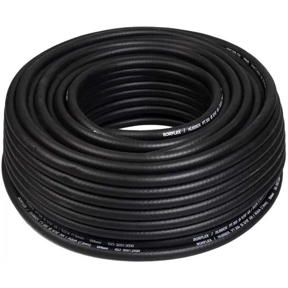 Mangueira Ar Comprimido 300 Psi 5/16 Pol Pneumática 50 Mts Cor Preto Foto 1