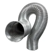 Mangueira Duto FlexĂvel Exaustor AlumĂnio Gás 150mm - 5 Mt Foto mini 1