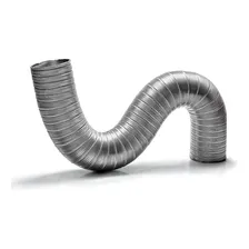 Mangueira Duto FlexĂvel Exaustor AlumĂnio Gás 150mm - 5 Mt Foto mini 2