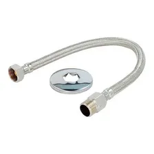 Mangueira Engate Flexível Alta Pressão Aço Inox 30cm Foto  mini 1