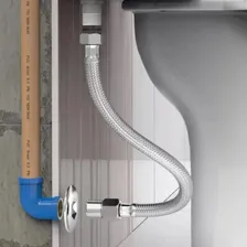 Mangueira Engate Flexível Alta Pressão Aço Inox 30cm Foto mini  3