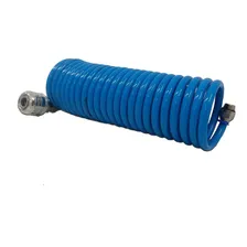 Mangueira Espiral Engate Ms17 X 1/4bsp 10 Metros - Steula Cor Azul Foto mini 1