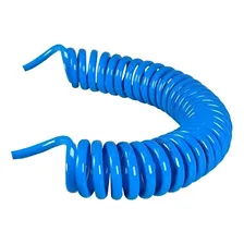 Mangueira Espiral Pu Azul 10mm X 10 Metros P/ Ar Comprimido Foto mini 3