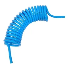 Mangueira Espiral Pu Azul 10mm X 10 Metros P/ Ar Comprimido Foto mini 2