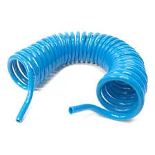 Mangueira Espiral Pu Azul 10mm X 10 Metros P/ Ar Comprimido Foto mini 4