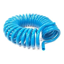 Mangueira Espiral Pu Azul 10mm X 10 Metros P/ Ar Comprimido Foto mini 1