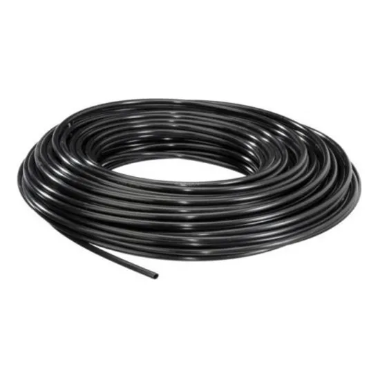 Mangueira Fina De Silicone 1x3mm - Preto Foto 1