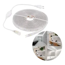 Mangueira Fita De Led Chata Rolo 40 Metros 4 Conectores Luz Branco-frio Tensão De Operação 220v Athlanta 5050 Foto mini  3