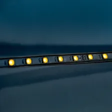Mangueira Fita Led Chata 100 Metros 2 Conectores 220v - 5050 Luz Branco-quente Foto mini 3