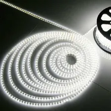 Mangueira Fita Led Chata 5050 Rolo 100m Branco Frio Bivolt Luz Branco-frio 127v Foto mini 3