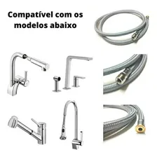Mangueira Flexível Monocomando Mangiare Bistrô Massima Docol Acabamento Não Cor Cinza Foto mini  3