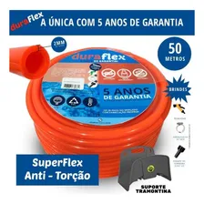 Mangueira Jardim Laranja 50 Metros + Suporte Tramontina Foto  mini 1