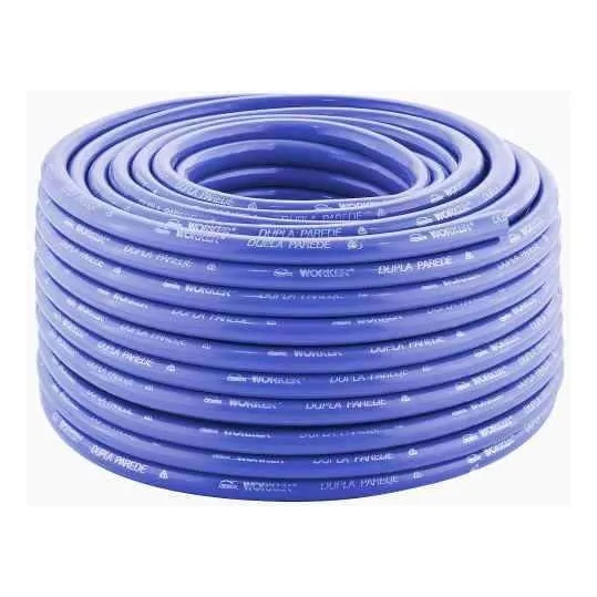Mangueira Jardim Plasbohn Duplaflex Recapada ½ X 2,0mm Azul Foto 1