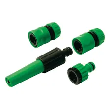 Mangueira Jardim Reforçada 10m Com Esguicho Mr10 Trapp Cor Verde-escuro Foto mini 3