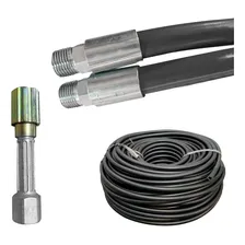 Mangueira Lava Jato Auto Carro 3/8 - 2500 Psi (40mts) +esgui Foto mini 1