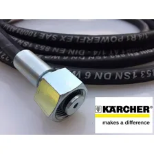 Mangueira Lavadora Alta Pressão Karcher Trama Aço K 2500 10m Foto mini 3