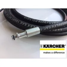 Mangueira Lavadora Alta Pressão Karcher Trama Aço K 2500 10m Foto mini 4
