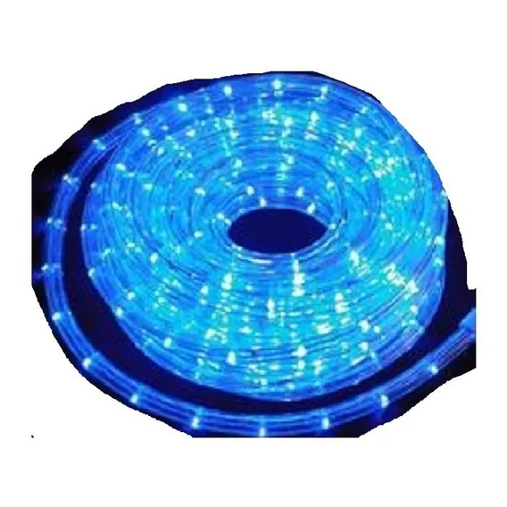 Mangueira Led 20 Metros 110v Azul Com 01 Conector 127v Foto 1