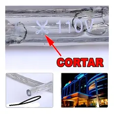 Mangueira Led 20 Metros 110v Vermelha Com Conector Foto mini 4