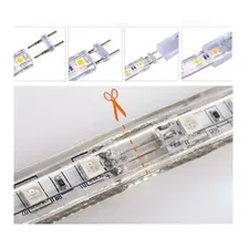 Mangueira Led 5050 Chata 15m Branco Frio Sancas Foto mini  2