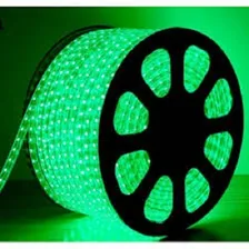 Mangueira Led Chata 10 Metros 110v +conector Cores Luz Verde 127v Foto mini 1
