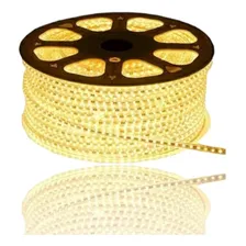 Mangueira Led Chata 100 Mts + 10 Fontes Luz Branco-quente Foto mini 2