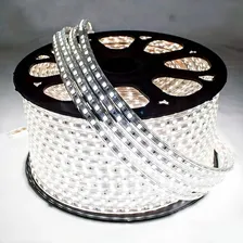 Mangueira Led Chata 30 Metros Branca Quente 127v+conector Foto mini  2