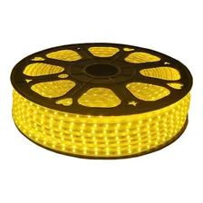 Mangueira Led Chata Branco Quente 220v Rolo 100 Metros Cor Da Luz Branco-quente Foto mini 3