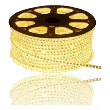Mangueira Led Chata Branco Quente 220v Rolo 100 Metros Cor Da Luz Branco-quente Foto mini 2