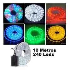 Mangueira Led Colorido 110v Rolo Com 10 Metros Natal Foto mini 1