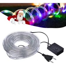 Mangueira Led Colorido 110v Rolo Com 10 Metros Natal Foto mini 4