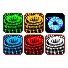 Mangueira Led Colorido 110v Rolo Com 10 Metros Natal Foto mini 3