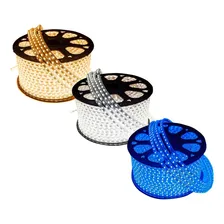 Mangueira Led Natal Decoração Fita Led Pega Chuva Kit 15mt Luz Azul 220v Foto mini 2