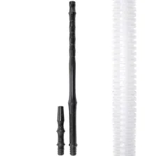 Mangueira Narguile Lavavel Barata Black Hose - Cores Cor Preto - Refil Branco Foto  mini 1
