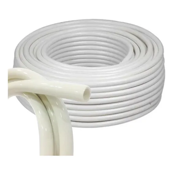 Mangueira Para Chuveiro Ducha Silicone Flexível 2 Metros Cor Branco Foto 1