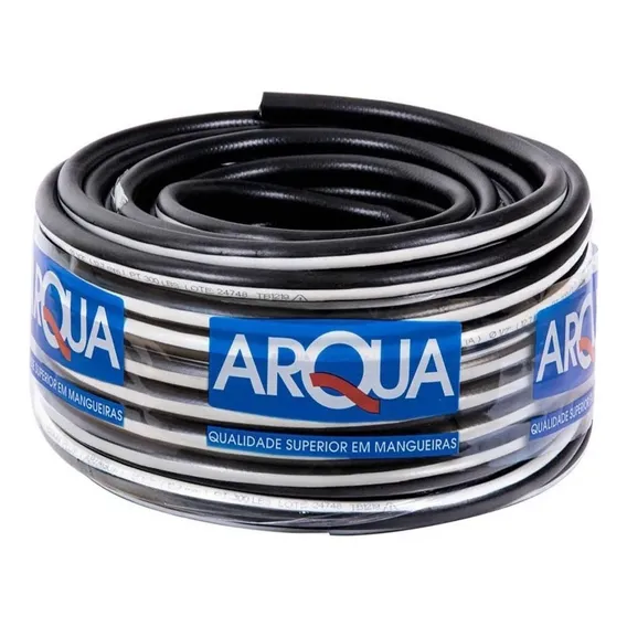 Mangueira Para Jardim De 1/2 Reforçada Pt300 - 10 Metros Cor Preto Foto 1