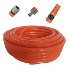 Mangueira Para Jardim Silicone Resistente Ao Sol 25 Metros Cor Laranja Foto mini  2