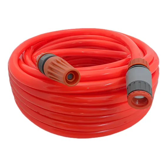 Mangueira Para Jardim Silicone Resistente Ao Sol 25 Metros Cor Laranja Foto 1