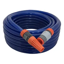 Mangueira Para Jardim Silicone Resistente Ao Sol 30 Metros Cor Azul Foto  mini 1