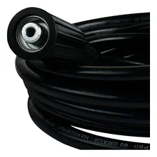 Mangueira P/lavadoras Alta Pressão Trama Nylon 7m Sigma Cor Preto Foto mini  3