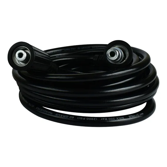 Mangueira P/lavadoras Alta Pressão Trama Nylon 7m Sigma Cor Preto Foto 1