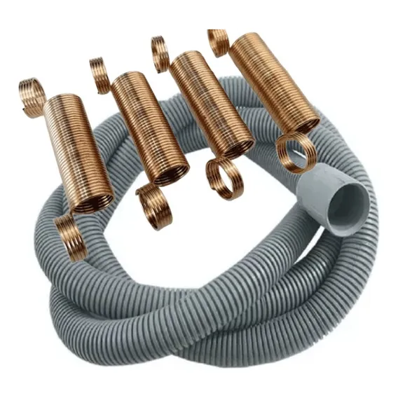 Mangueira Saída Água Lavadoras Electrolux Bocal Reto + Molas Foto 1