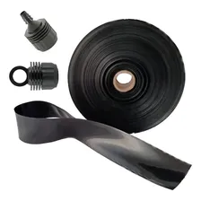 Mangueira Santeno 2 Microperfurada Irrigação 100mt+2 Conexão Cor Preto Foto  mini 1