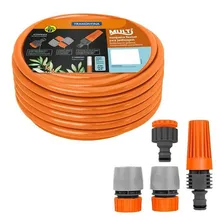 Mangueira Super Flex 1/2'' 30m Tramontina Laranja Pvc Foto mini 3