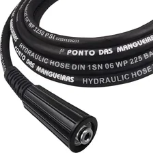 Mangueira Trama Aço Lavadora Goodyear Gy Hp 2100 - 05 Mts Foto mini  3