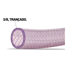 Mangueira Trançada 10m Slim Transp Engate+esguicho Forceline Foto mini  3